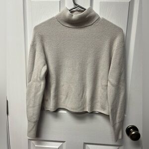 Lululemon Merino Wool-Blend Ribbed Turtleneck Sweater - Sz 2